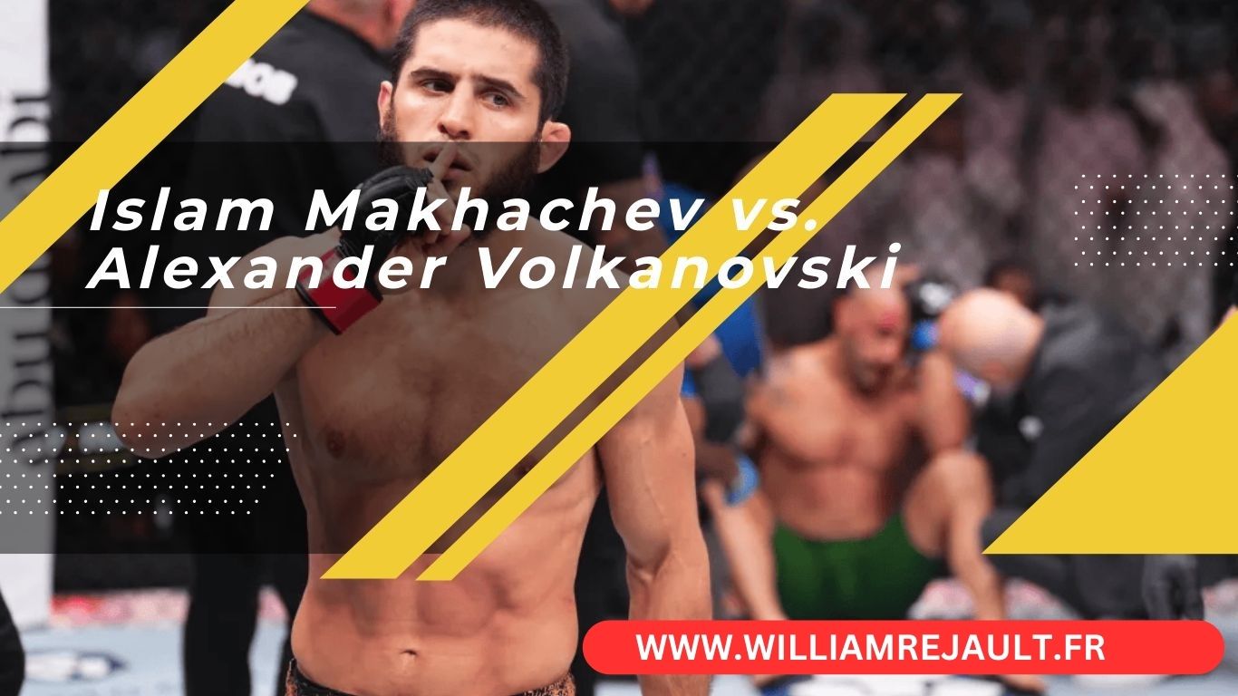 Islam Makhachev vs. Alexander Volkanovski : Un Combat Épique à l'UFC 294
