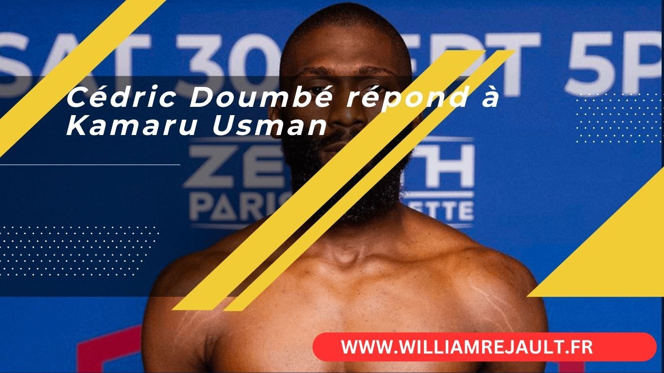 Cédric Doumbé répond à Kamaru Usman : un clash de titans après la défaite