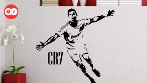 Coloriage Cristiano Ronaldo : Plongez dans l'Univers du Football avec vos Crayons