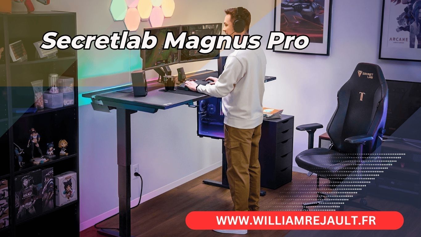 SecretLab Magnus Pro XL : Le Meilleur Bureau de PC en Métal pour une Expérience de Gaming et de Travail Supérieure