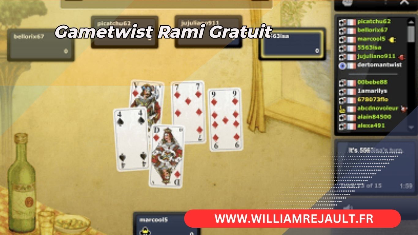 Découvrez le Casino en Ligne Gametwist : Jouez au Rami et Plus, Ligne et Gratuitement!