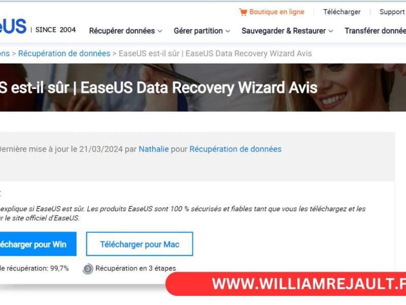 EaseUS Data Recovery Wizard en 2024 : Avis Clients et Fonctionnalités à Connaître