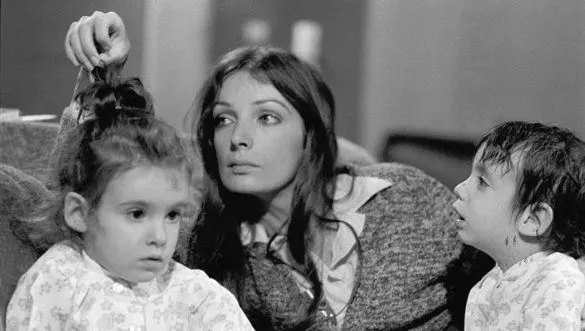 Marie Laforêt et son fils