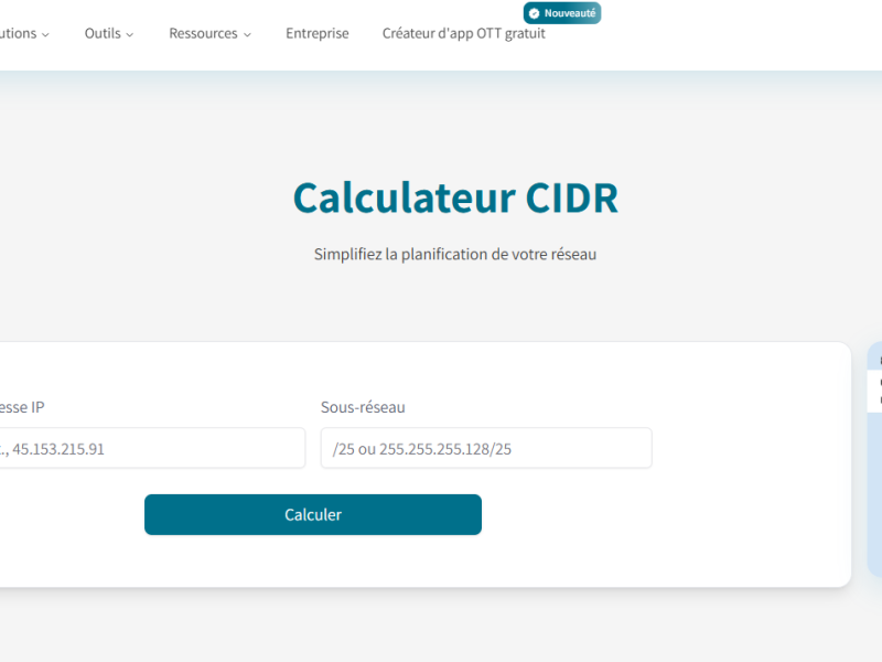 Optimiser les performances de streaming avec le CIDR : des réseaux privés à la répartition de charge