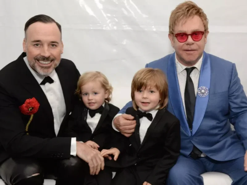 Elton John âge de ses fils