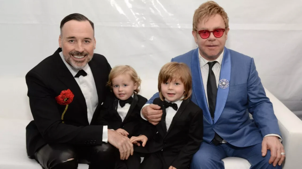 Elton John âge de ses fils
