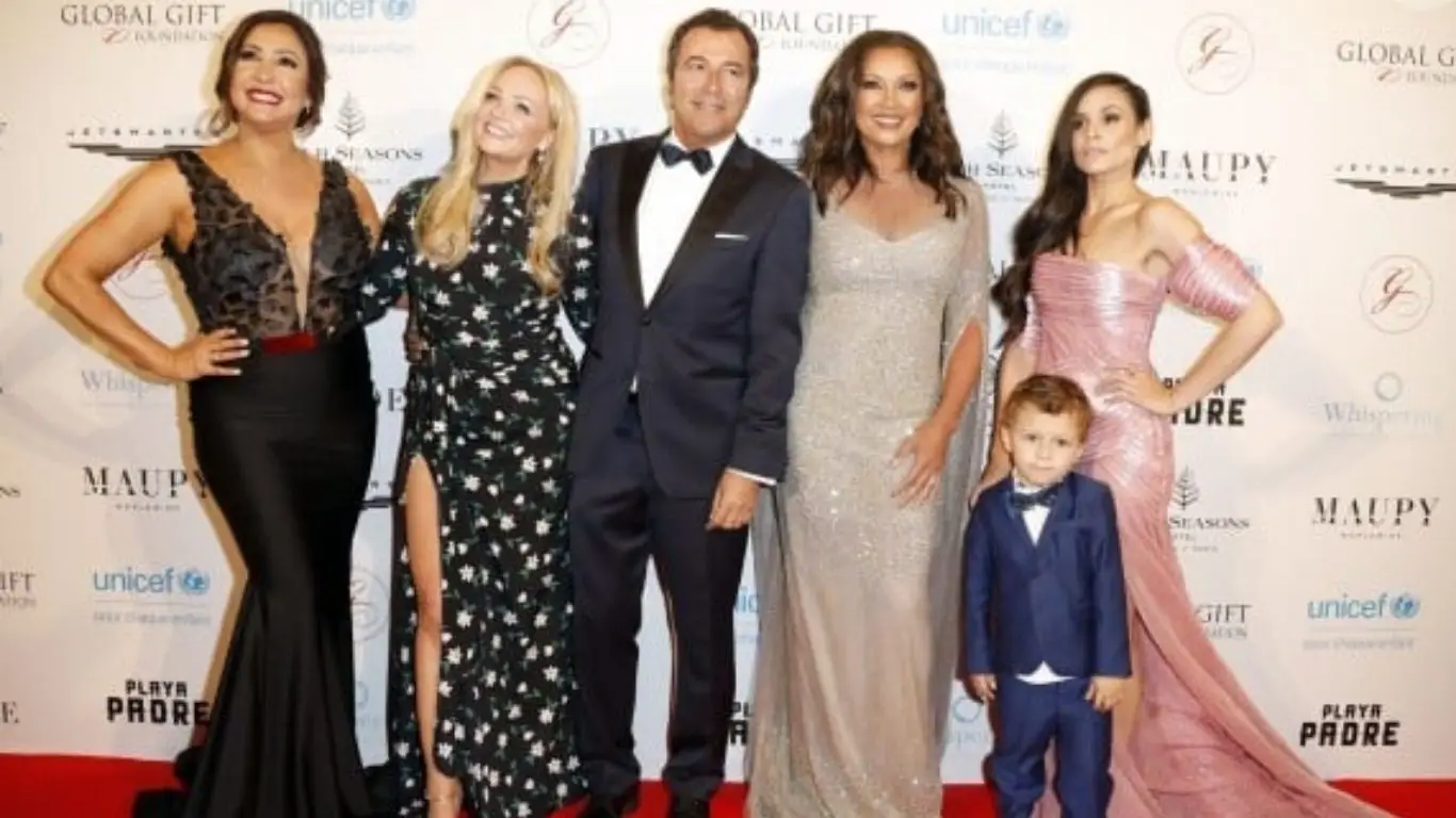 Bernard Montiel et son fils photo