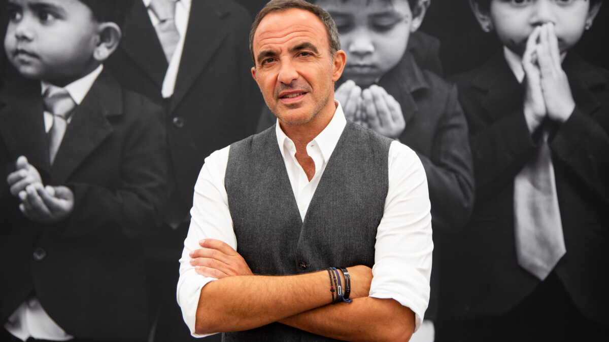 Nikos Aliagas et ses enfants